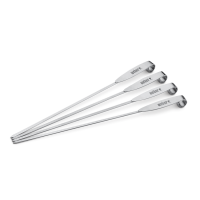 Weber ETGS Spieße-Set Edelstahl, 4 Stück