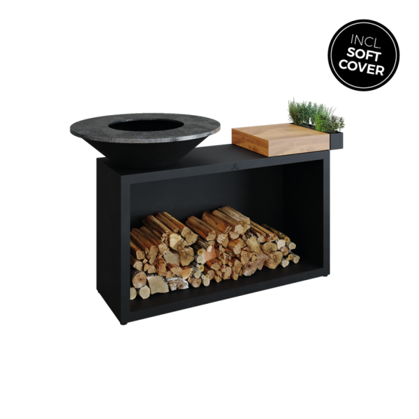 OFYR Island Black 85 Teak Wood