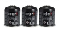 Weber Gas-Kartusche 3er-Pack für Weber Q...