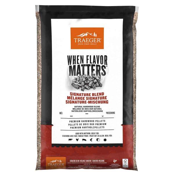 TRAEGER HARTHOLZ Pellets Signature Blend | 9 kg | FSC