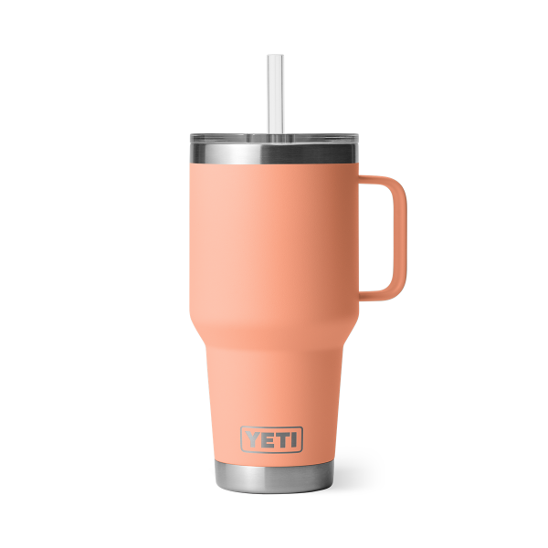 YETI Rambler 35 oz Straw Mug LC Peach 1,035 Ltr.