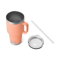 YETI Rambler 35 oz Straw Mug LC Peach 1,035 Ltr.
