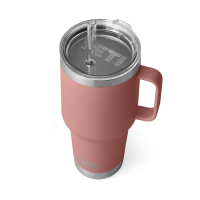 YETI Rambler 35 oz Straw Mug Sandstone Pink 1,035 Ltr.