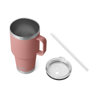 YETI Rambler 35 oz Straw Mug Sandstone Pink 1,035 Ltr.
