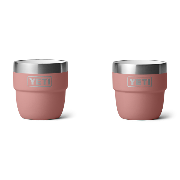 YETI Rambler 4 oz Cup 2PK Sandstone Pink 118 ml