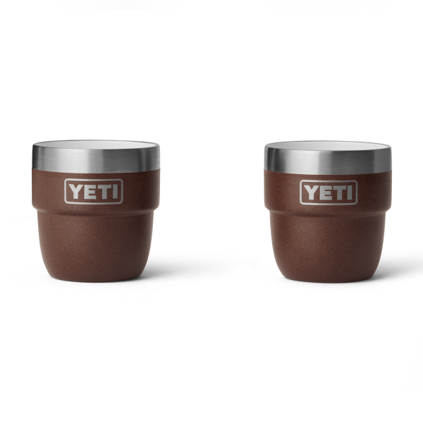 YETI Rambler 4 oz Cup 2PK Wetlands Brown 118 ml