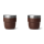YETI Rambler 4 oz Cup 2PK Wetlands Brown 118 ml