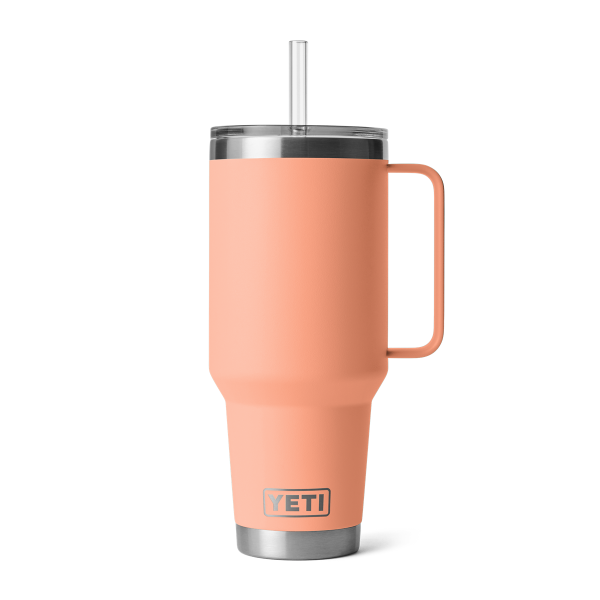 YETI Rambler 42 oz Straw Mug LC Peach 1,242 Ltr.