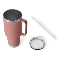 YETI Rambler 42 oz Straw Mug Sandstone Pink 1,242 Ltr.
