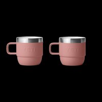 YETI Rambler 6 oz Mug 2PK Sandstone Pink 177 ml