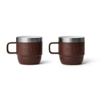 YETI Rambler 6 oz Mug 2PK Wetlands Brown 177 ml