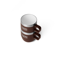 YETI Rambler 6 oz Mug 2PK Wetlands Brown 177 ml