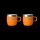 YETI Rambler 6 oz Mug 2PK King Crab Orange 177 ml