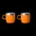 YETI Rambler 6 oz Mug 2PK King Crab Orange 177 ml
