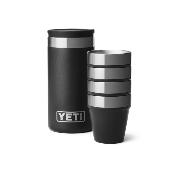 YETI YETI Shot Glasses & Case Black 50 ml