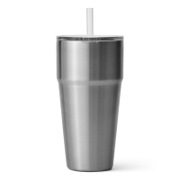 YETI Rambler®26 oz Becher mit Trinkhalm (760 ml)
