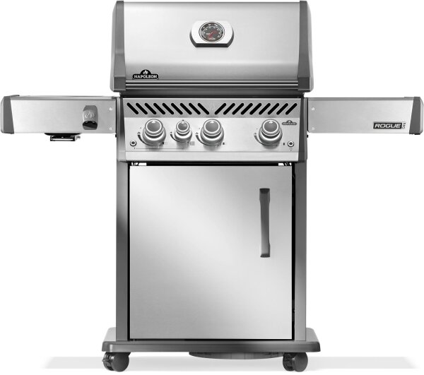 Napoleon Rogue® Pro 425, SIZZLE ZONE™ Seitenbrenner, Edelstahl