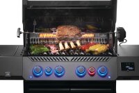 Napoleon Phantom, Prestige® 500, Connected, gegossenem Edelstahl Rosten, Mattschwarz