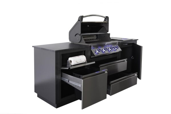Napoleon Oasis Compact 105, mit BIP500 und Einbau SIZZLE ZONE™