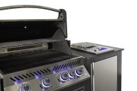 Napoleon Oasis Compact 105, mit BIP500 und Einbau SIZZLE ZONE™