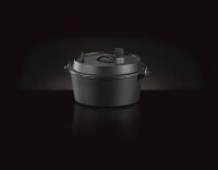 Napoleon Gußeisen Dutch Oven mit Deckel, Ø 24cm, 4,5 Liter