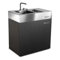 Flammkraft Block L Waschbecken #1 Tiefumbra