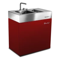 Flammkraft Block L Waschbecken #4 Rubin
