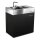 Flammkraft Block L Waschbecken #7 Elfenbeinschwarz