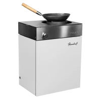 Flammkraft Block R Wokbrenner #3 Elfenbeinweiß