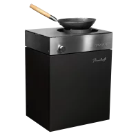 Flammkraft Block R Wokbrenner #7 Elfenbeinschwarz
