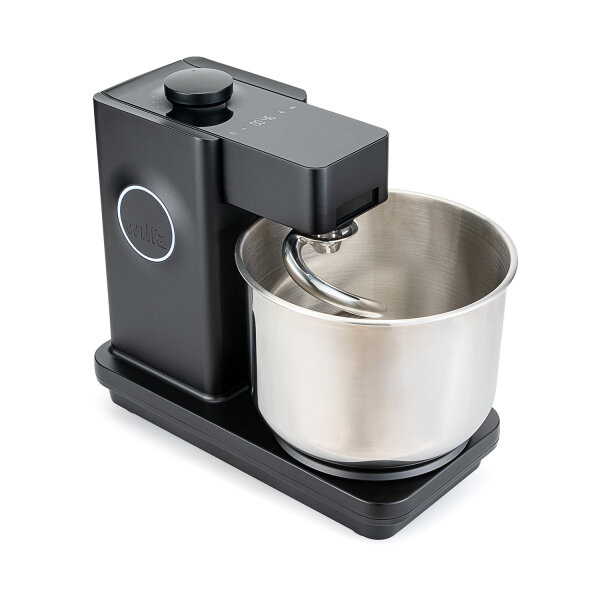 WILFA Probaker Timer Küchen- u. Knetmaschine in schwarz mit Edelstahlhaken