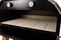 Merklinger Holzbackofen 1200 Standard: Inkl. 9 Schamottsteine + 1 ausziehbares Grillrost