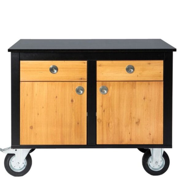 Merklinger Outdoor Modul "Vroni" (2 Schubladen + 2 Türen m. Ablage)
