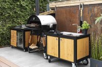 Merklinger Outdoor Modul "Toni" (2 Türen + Spülbecken - Armatur)