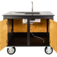 Merklinger Outdoor Modul "Toni" (2 Türen + Spülbecken - Armatur)