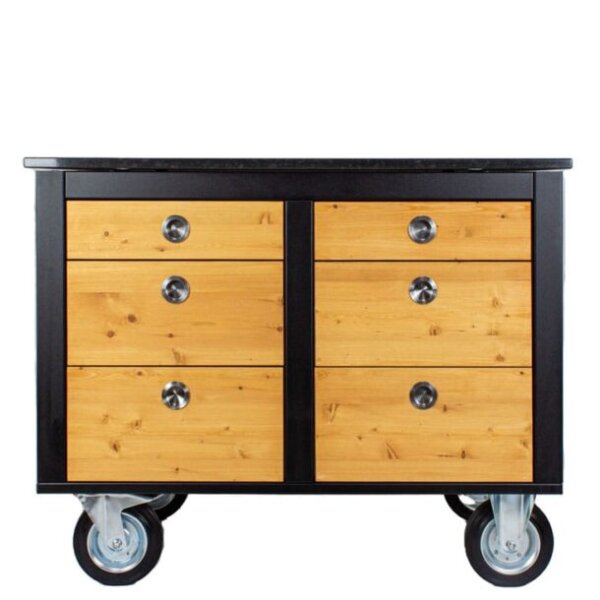 Merklinger Outdoor Modul "Lotti" (6 x Schubladen (2 x 3))