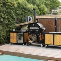 Merklinger Outdoor Modul "Maria" (Kühlschrank rechts + 3 Schubladen + 2 x Dose)