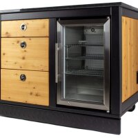 Merklinger Outdoor Modul "Maria" (Kühlschrank rechts + 3 Schubladen + 2 x Dose)
