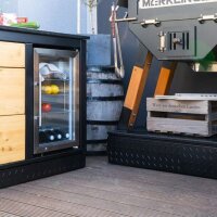 Merklinger Outdoor Modul "Maria" (Kühlschrank rechts + 3 Schubladen + 2 x Dose)