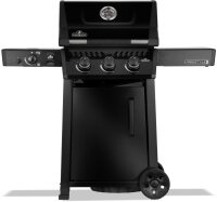Napoleon Freestyle™ PRO 365, 3 Hauptbrenner, SIZZLE ZONE™ Seitenbrenner und Tür, Schwarz