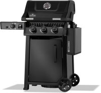 Napoleon Freestyle™ PRO 365, 3 Hauptbrenner, SIZZLE ZONE™ Seitenbrenner und Tür, Schwarz