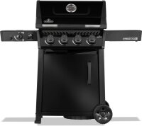 Napoleon Freestyle™ PRO 425, 4 Hauptbrenner, SIZZLE ZONE™ Seitenbrenner und Tür, Schwarz