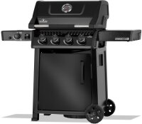 Napoleon Freestyle™ PRO 425, 4 Hauptbrenner, SIZZLE ZONE™ Seitenbrenner und Tür, Schwarz