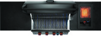 Napoleon Outdoor Küche Oasis Compact 106 Mattschwarz mit BIG32-1 Einbaugrill und Einbau SIZZLE ZONE