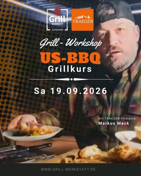 US-BBQ Grillkurs mit Markus Mack Sa. 19.09.2026