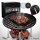 Eingebrannter Grillrost 20cm mit Beinen – inkl. Pflegepaste + Rezeptbuch + Gebrauchsanweisung