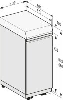 Miele Store S B Stauraummodul 40 cm