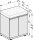 Miele Store L D Stauraummodul 80 cm mit 3 Schubladen