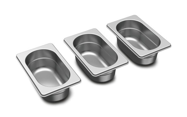 Miele FlexTop3-Bowls - GN-Schalen klein 3 Stück