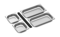 Miele OrgManager - GN Edelstahlschalen Set 4tlg flach